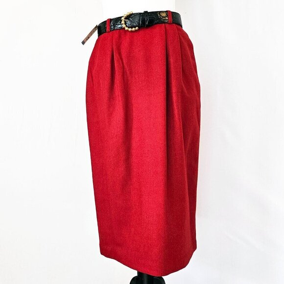 Red Vintage Haberdashery Two Piece Suit - Picture 4 of 7